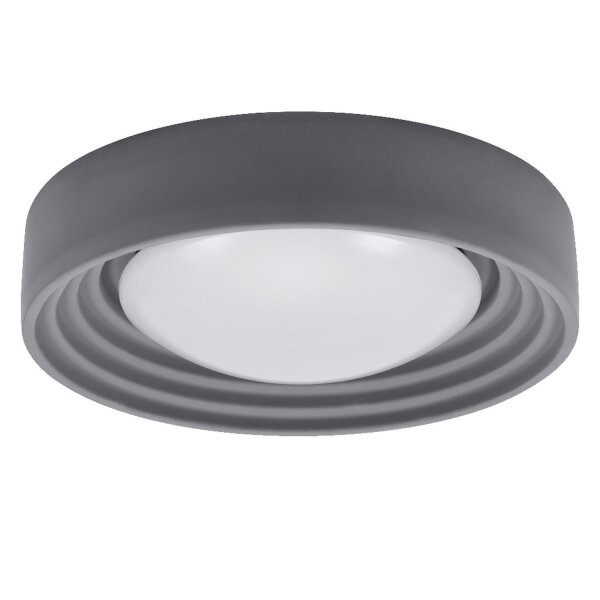 LED Deckenlampe Click-DIM Grau Beton 3000K Ø40cm OSRAM