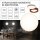LED Deckenleuchte Click-DIM Beton Braun 3000K OSRAM