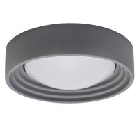 LED Deckenlampe Grau Beton 3000K Ø30cm modern OSRAM