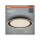 LED Deckenleuchte Schwarz Metall 3000K L:45cm OSRAM