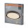 LED Deckenleuchte Schwarz Metall 3000K L:55cm OSRAM