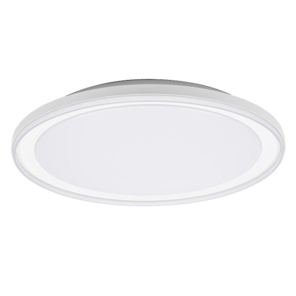 Runde LED Deckenlampe Weiß Metall 3000K L:55cm OSRAM