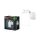 Wandleuchte Weiß Aluminium Glas IP43 E27 H:21 cm OSRAM
