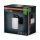Wandleuchte Schwarz Alu Glas IP43 E27 H:21 cm OSRAM