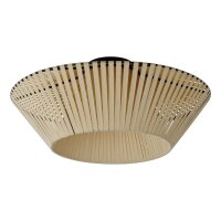 Deckenlampe Beige Stahl E27 Ø40,5 cm rund OSRAM