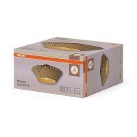 Deckenlampe Beige Stahl E27 Ø40,5 cm rund OSRAM