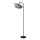 Stehleuchte Dunkelgrau Stahl Schwarz E27 164 cm OSRAM