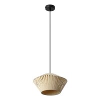 Pendelleuchte Schwarz Beige E27 Ø30,5 cm OSRAM