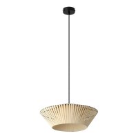 H&auml;ngelampe Schwarz Beige E27 &Oslash;40,5 cm modern...