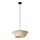 Hängelampe Schwarz Beige E27 Ø40,5 cm modern OSRAM