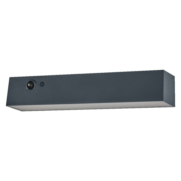 LED Solar Wandlampe Metall dimmbar 3000 K IP54 OSRAM