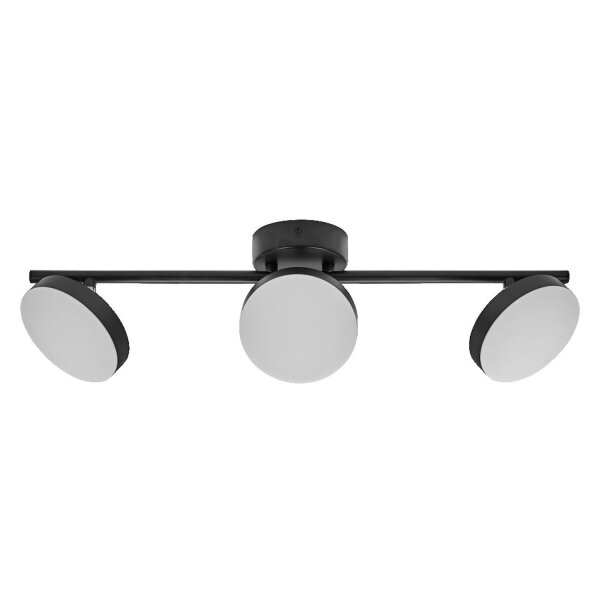 LED Deckenlampe verstellbar Schwarz 3000 K OSRAM