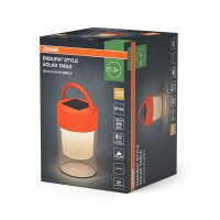 LED Solar Tischlampe dimmbar Orange 3000 K IP44 OSRAM