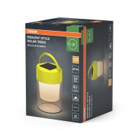 LED Solar Tischlampe dimmbar Gelb 3000 K IP44 OSRAM