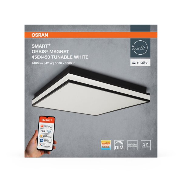 LED Deckenlampe dimmbar Smart+ TW 3000-6500K OSRAM
