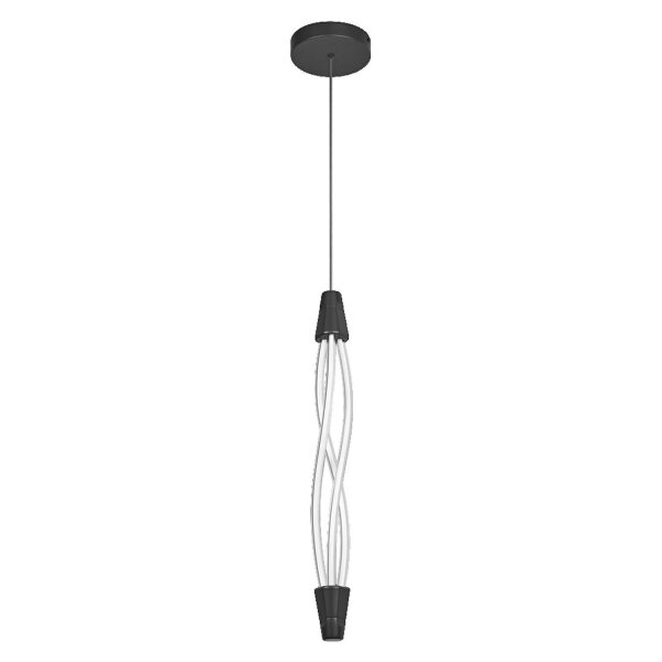 LED Pendelleuchte dimmbar Dunkelgrau 3000 K OSRAM