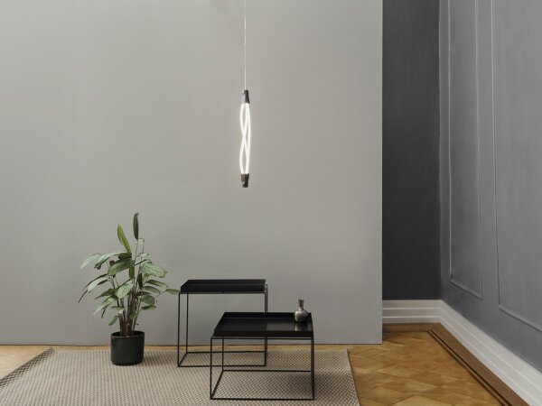LED Pendelleuchte dimmbar Dunkelgrau 3000 K OSRAM