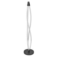 LED Stehlampe Dunkelgrau Metall 3000 K H:128cm OSRAM