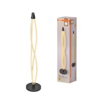 LED Stehlampe Dunkelgrau Metall 3000 K H:128cm OSRAM