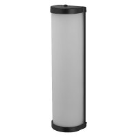 Wandleuchte Schwarz Stahl IP44 H:32 cm E14 Modern OSRAM