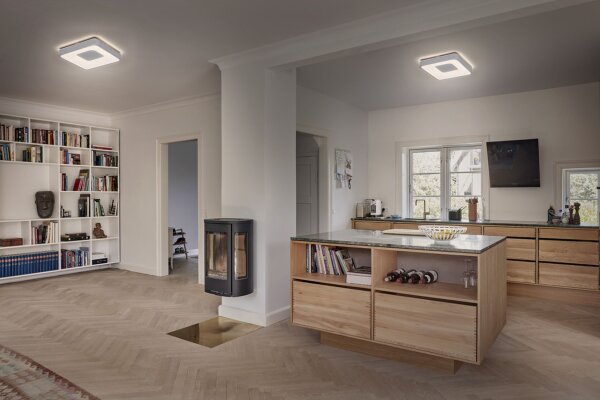 LED Deckenleuchte Click-DIM Weiß 3000 K L:29cm OSRAM