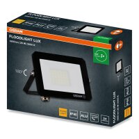 LED Flutlicht schwenkbar Schwarz Alu 3000 K IP65 OSRAM
