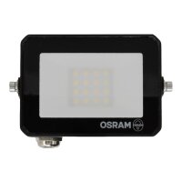 LED Strahler schwenkbar Schwarz Alu 3000K IP65 OSRAM