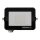LED Strahler schwenkbar Schwarz Alu 4000 K IP65 OSRAM
