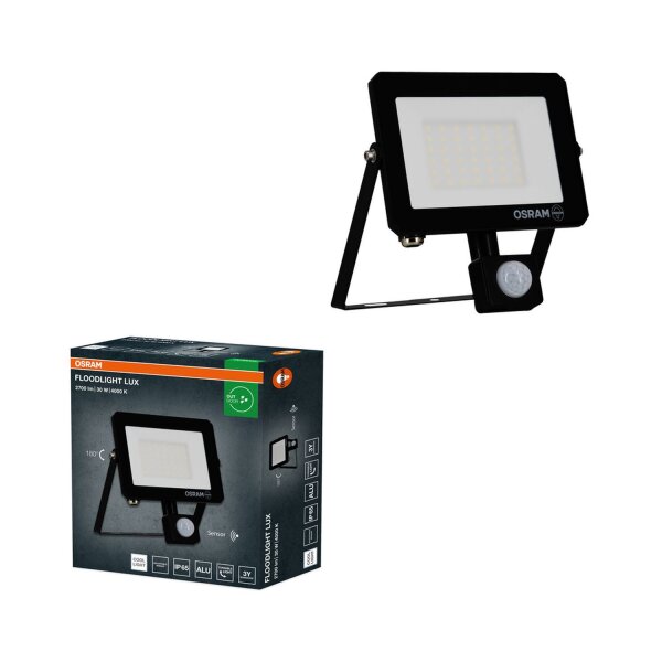 LED Außenstrahler schwenkbar 4000K Aluminium IP65 OSRAM