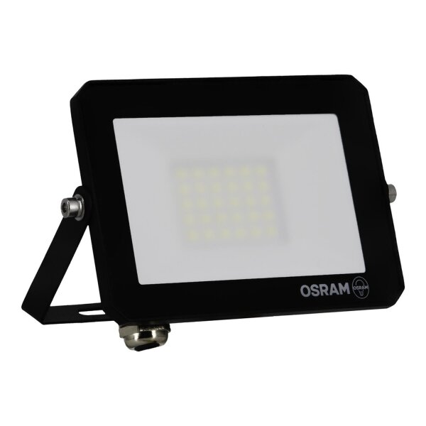 LED Flutlicht schwenkbar Schwarz Alu 6500K IP65 OSRAM