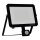 LED Spot Sensor schwenkbar Schwarz Alu 6500K IP65 OSRAM