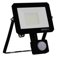LED Flutlicht Sensor schwenkbar Alu 6500K IP65 OSRAM