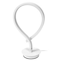 LED Tischleuchte Weiß Metall 4000 K H:33,5 cm OSRAM