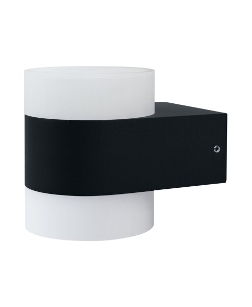 LED Wandleuchte Up Down Dunkelgrau Alu 3000K IP44 OSRAM