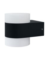 LED Wandleuchte Up Down Dunkelgrau Alu 3000K IP44 OSRAM