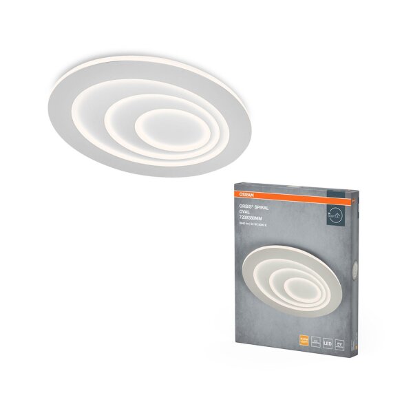 LED Deckenlampe Weiß Metall 3000K L:72cm blendarm OSRAM