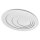 LED Deckenlampe Weiß Metall 3000K L:72cm blendarm OSRAM