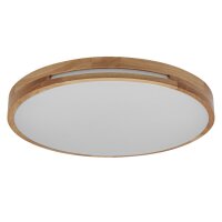 LED Deckenleuchte Click-DIM Holz 3000K Ø39cm OSRAM