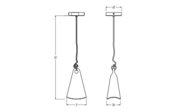 Wandleuchte Schwarz Metall L:15,2 cm E27 blendarm OSRAM