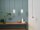 Pendelleuchte Gold Terrazzo Blau Ø10 cm OSRAM