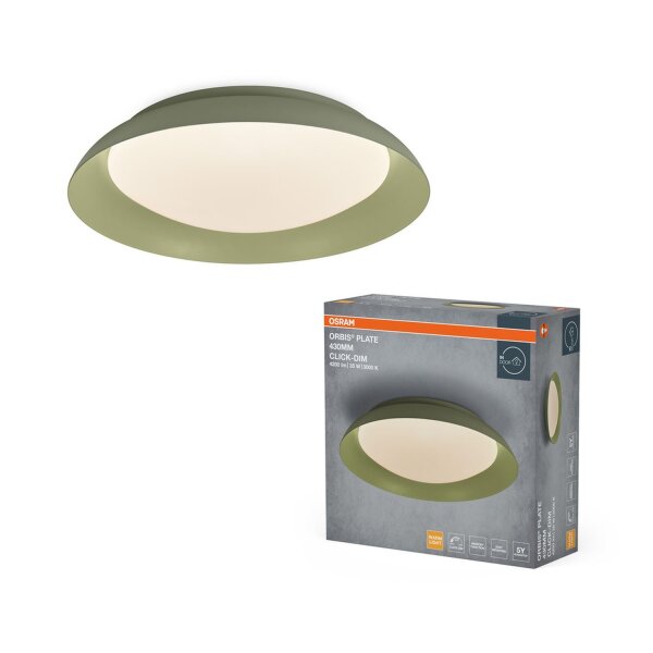 LED Deckenleuchte Click-DIM Grün 3000K L:43cm OSRAM