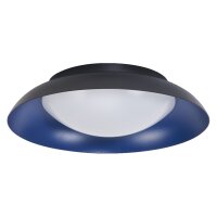 LED Deckenlampe Click-DIM Schwarz Blau 3000K &Oslash;31cm...