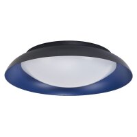 LED Deckenleuchte Click-DIM Schwarz Blau 3000 K...