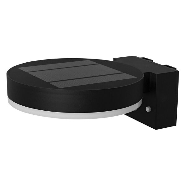 LED Solar Wandleuchte Sensor Metall 3000K IP44 OSRAM