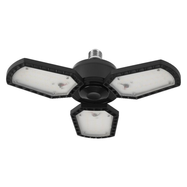 Deckenlampe Schwarz Metall E27 B:33,7cm OSRAM