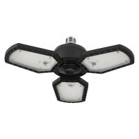 Deckenlampe Schwarz Metall E27 B:33,7cm OSRAM
