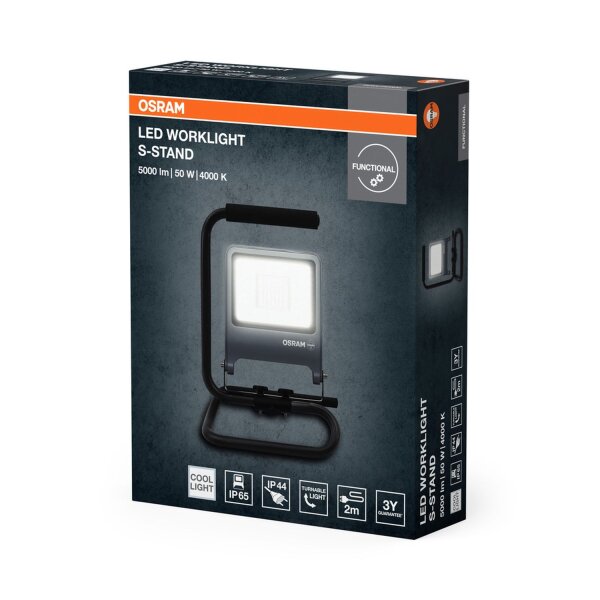 LED Arbeitsleuchte flexibel Metall 4000K IP65 OSRAM