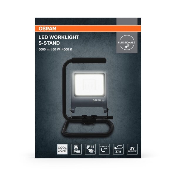 LED Arbeitsleuchte flexibel Metall 4000K IP65 OSRAM