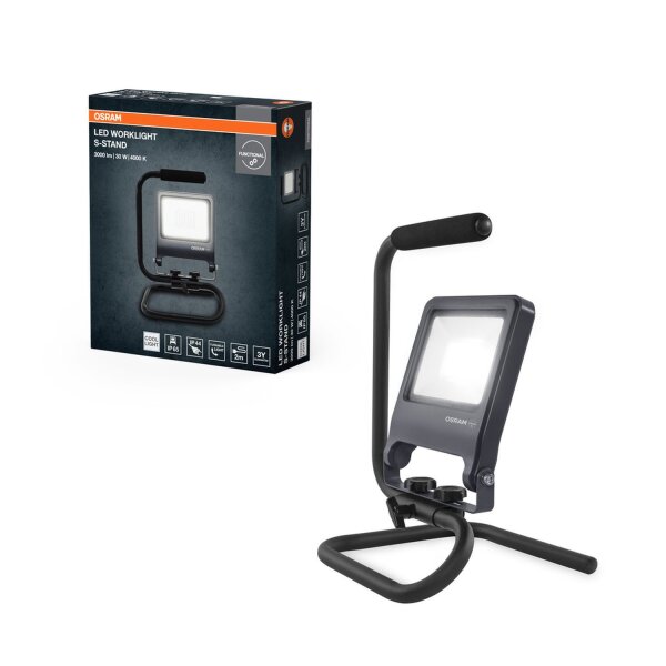 LED Arbeitsleuchte Metall schwenkbar 4000K IP65 OSRAM
