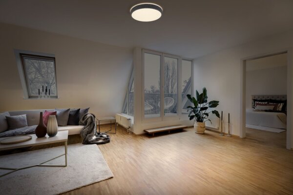 LED Deckenlampe Click-DIM Weiß Metall 3000K Ø49cm OSRAM